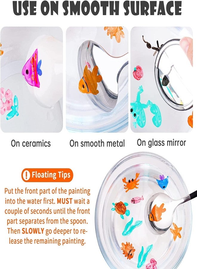 53 Arts 8 Colors Magic Doodle Erasable Floating Ink Fine Point Pen Set for Kids, Dry Erase Whiteboard Pens, Non-Toxic Drawing Pen for Fun Art & Learning - Image 3